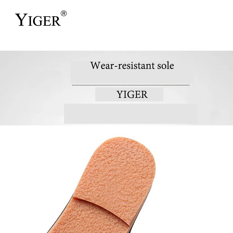 YIGER/Новые мужские ботинки Осень Зима повседневные из натуральной кожи мужская