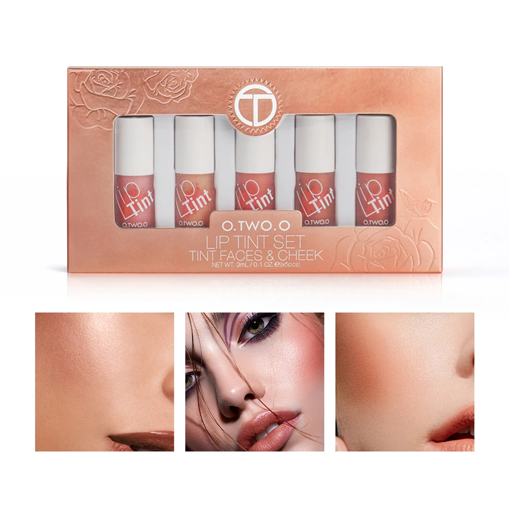 Набор с увлажняющим блеском для губ 5 шт.|Блеск губ| |