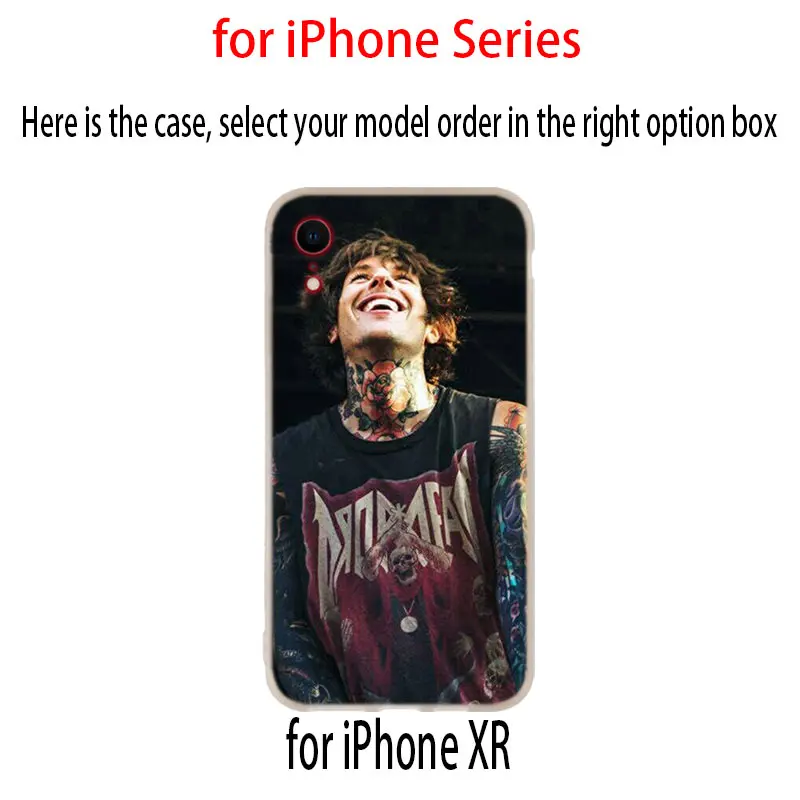 Силиконовый мягкий чехол для iPhone 11 12 Pro X XS Max XR iphone 8 7 6 Plus 5 5s SE Bring Me the Horizon 2020 |