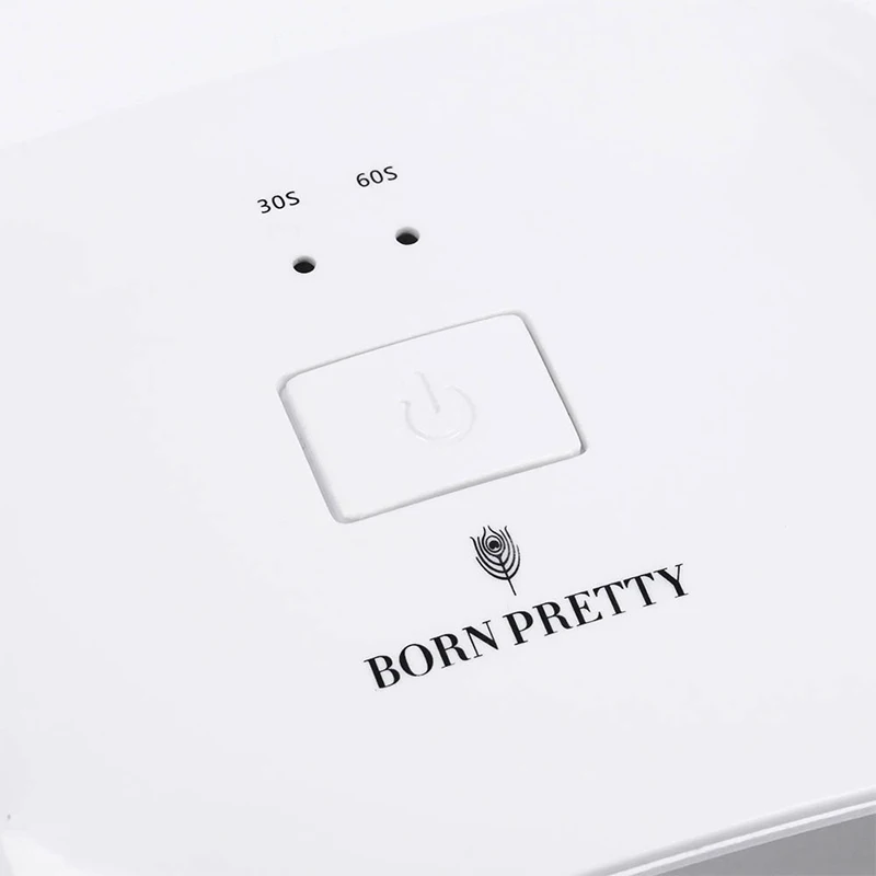 Белая светодиодная УФ лампа BORN PRETTY 18 Вт Сушилка для ногтей 30s 60s в форме дуги Гель