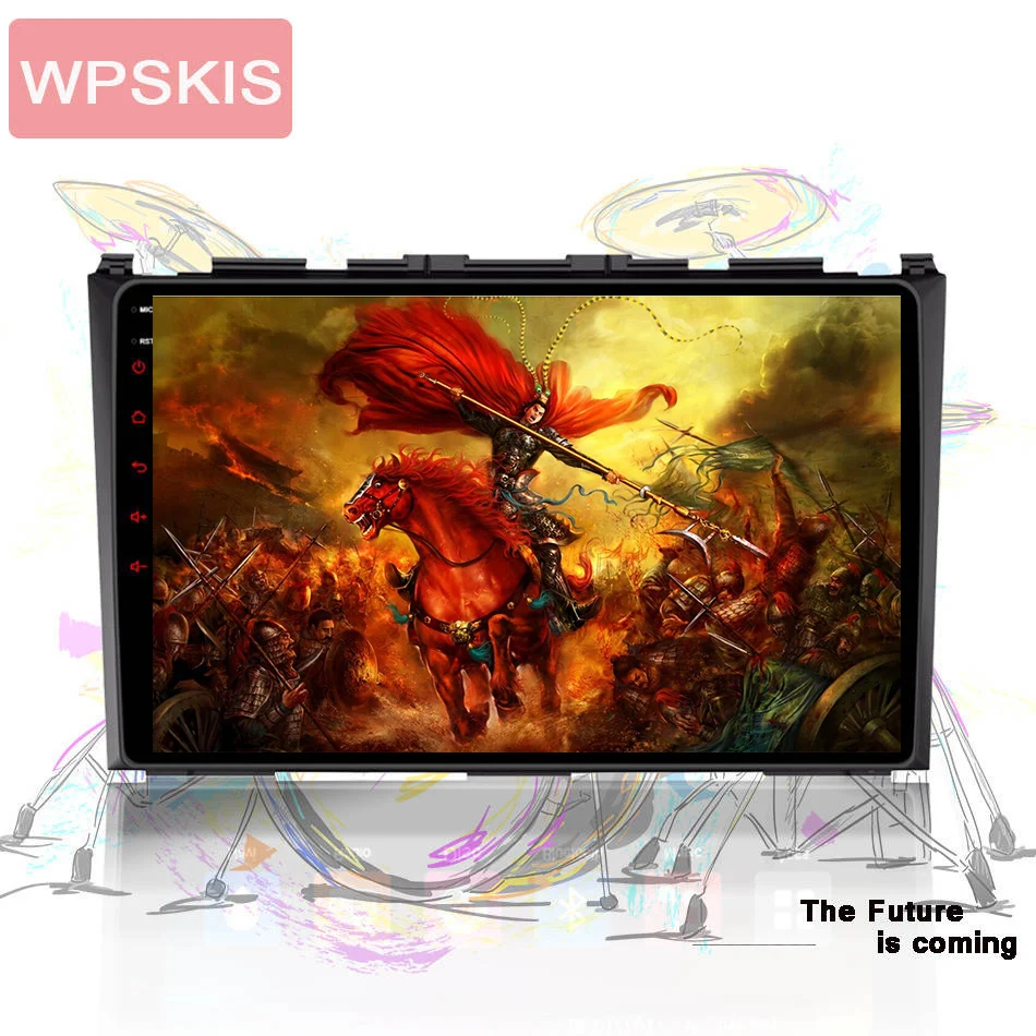 Автомобильный DVD плеер Android 10 0 2 Din 9 дюймов для Honda/CR V/CRV 2006 2011 с 6 ГБ ОЗУ 128 радио Wi Fi USB