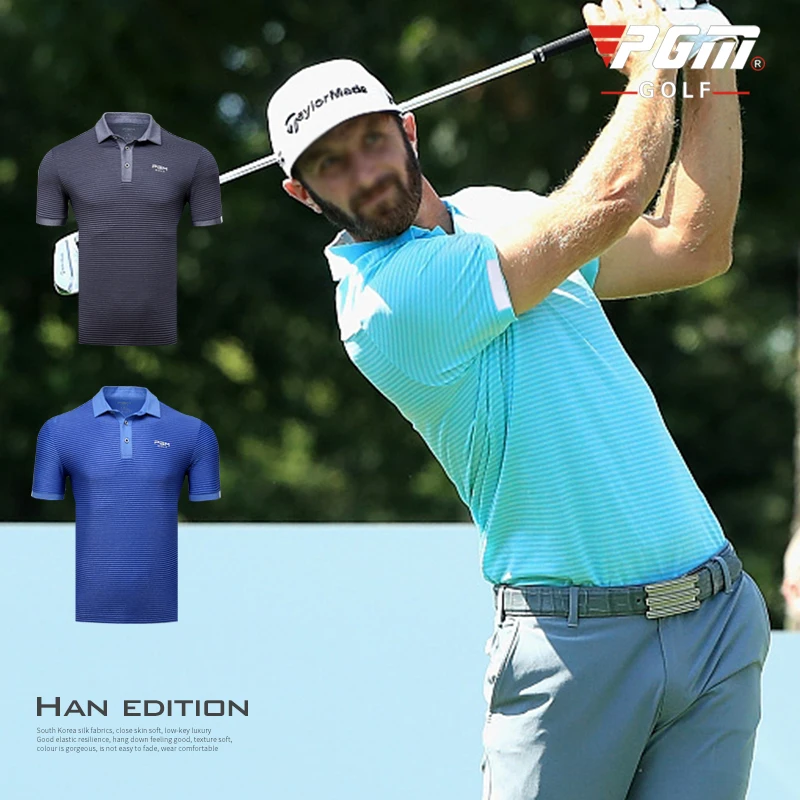

2018 New Golf Clothing Men's Short Sleeve T-Shirt Summer Sport Tshirt Polo Shirt Quick Drying Clothes