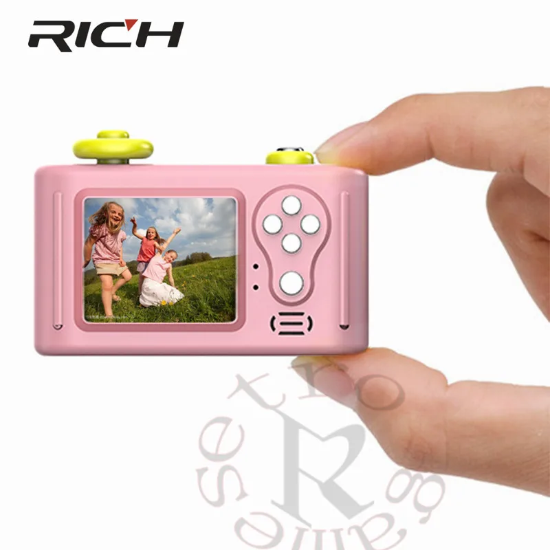 Мини LSR Cam цифровой Камера 1 5 дюймов 2MP 1080P для детей Детская стильная футболка с