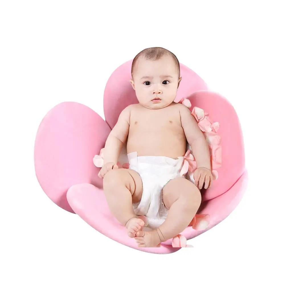 Детская ванна для новорожденных складная Цветочная цветущая детская