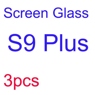 S9 plus 3 шт. внешнее стекло экрана для SAMSUNG S8 S9 S10 plus передняя линза ремонтные части стекла S10e - Цвет: S9 plus