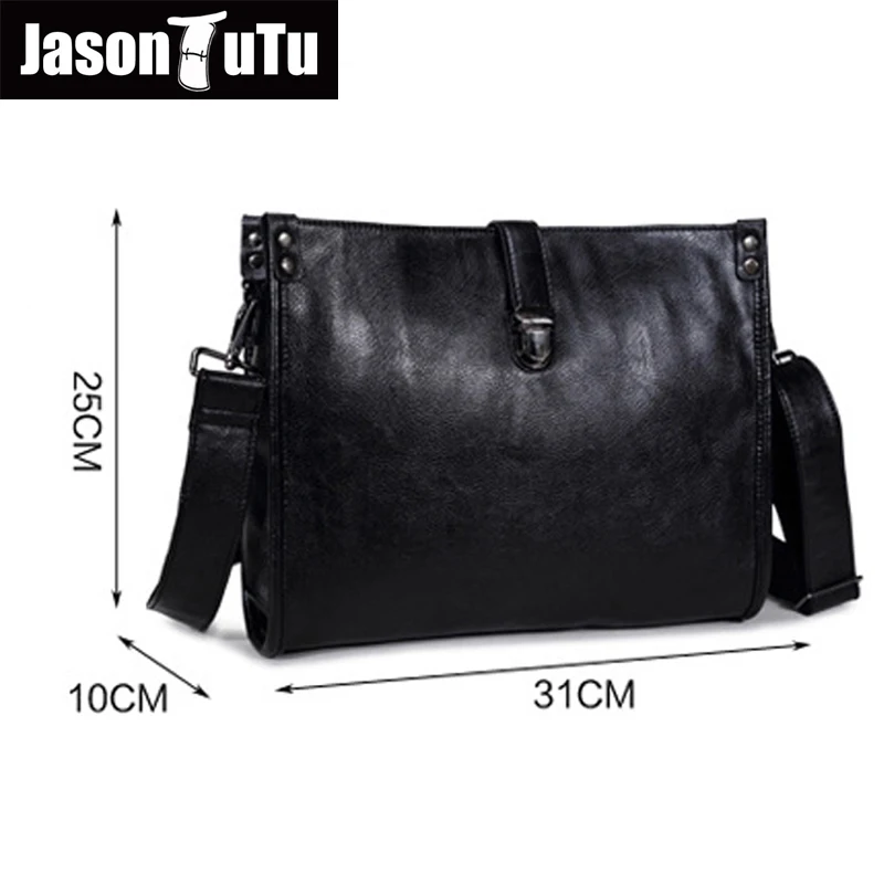 Shoulder bags High Quality Black PU Leather Men Messenger Bags 2017 New Brand Design Crossbody for men bolsos B97 | Багаж и сумки