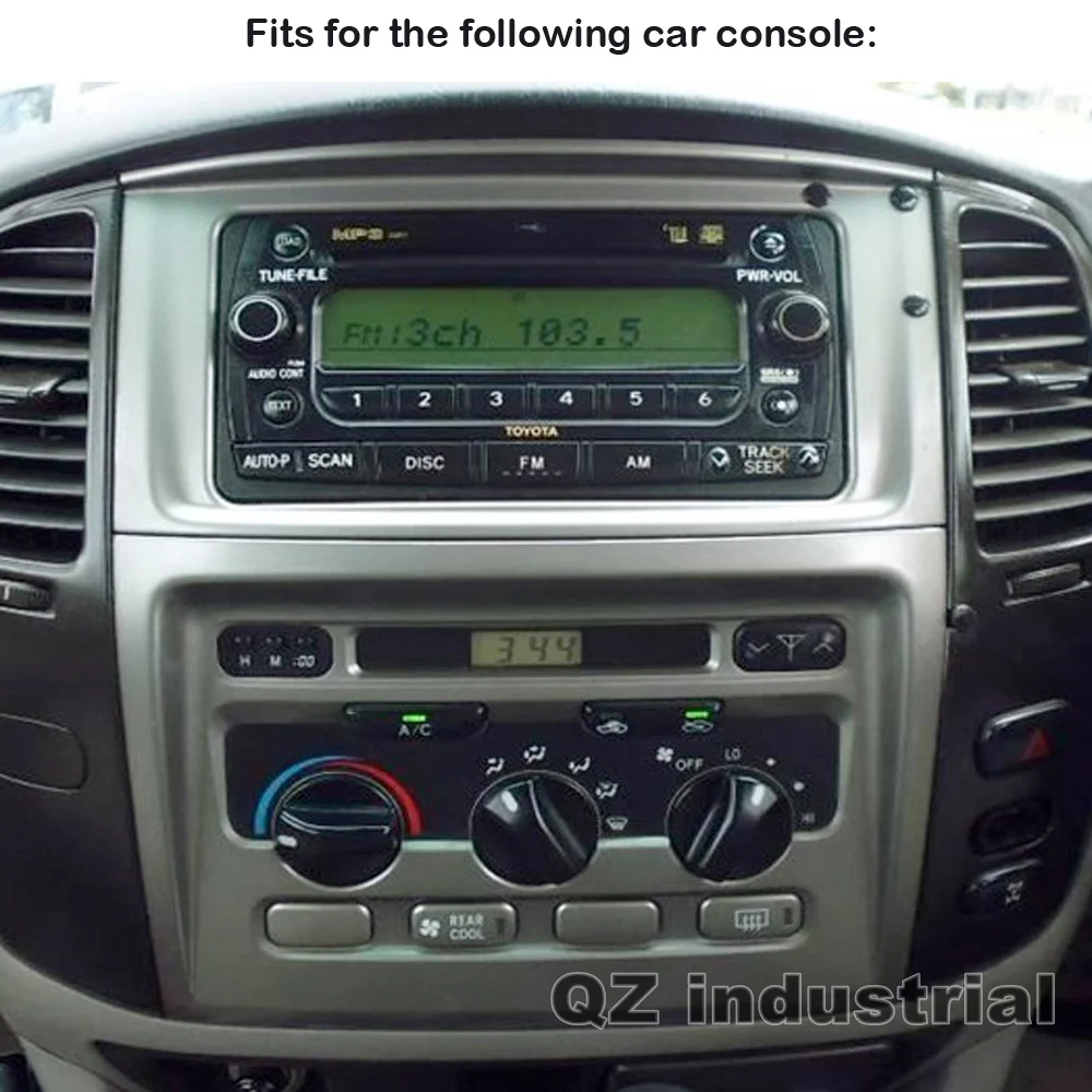 QZ промышленный HD 9 &quotAndroid 8 1 T3 автомобильный dvd-плеер для Toyota Land Cruiser 100 LC100 2003-2007 с 3G