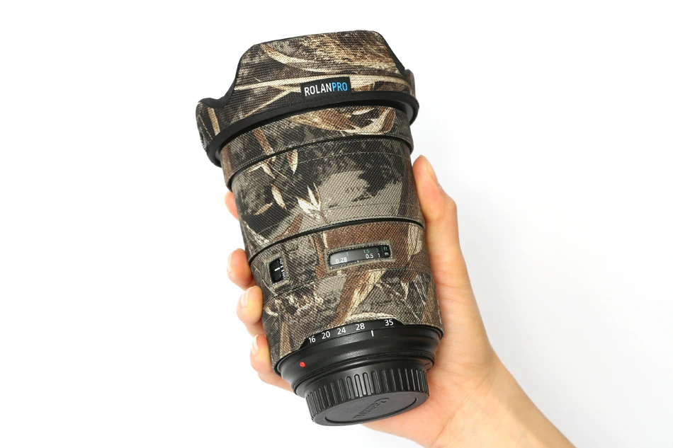 DHL/EMS доставка пальто объектива Камуфляж для Canon EF 16 35 мм F/2.8L III USM