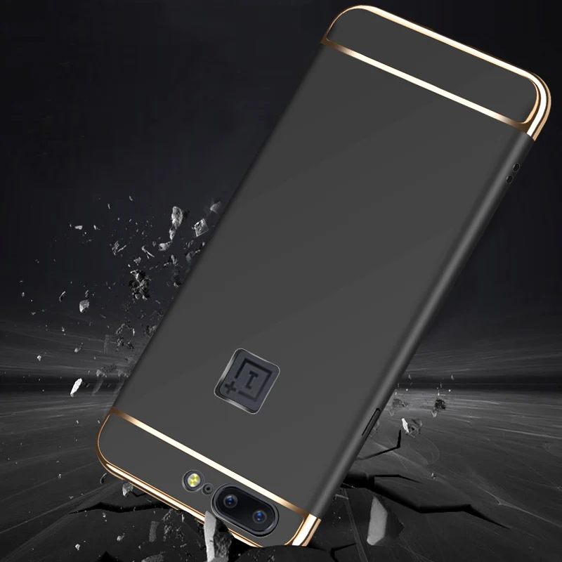 For 1 Plus 5 Cases 3 in Full Shockproof Shell Hard Mental Ultra thin Case One 5T Battery Protective Phone Bags Capa |