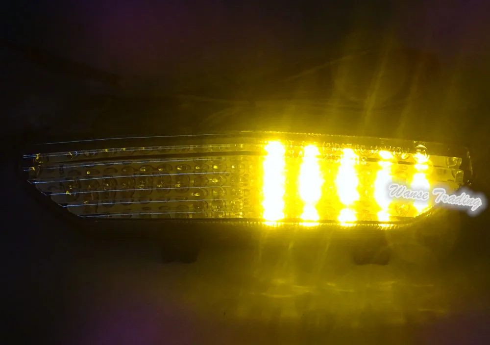 Waase E Marked Tail Turn Signal Integrated Led Light Clear для 2008 2009 2010 2011 2012 2015 Кавасаки GTR1400 GTR 1400 ZGT40|light