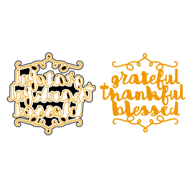 Фото Grateful Thankful Blessed Word Metal Cutting Dies Stencils for DIY Scrapbooking Decorative Crafts Embossing Paper Cards New 2018 Дом и сад Grateful Thankful Blessed Word Metal Cutting Dies Stencils for DIY Scrapbooking Decorative Crafts Embossing Paper Cards New 2018 Дом и сад