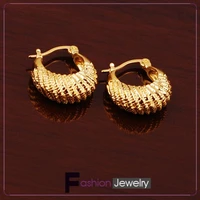 jewellery fabulous womens yellow gold gf moon earring silkworm 18mmnot satisfied 7 days no reason to refund