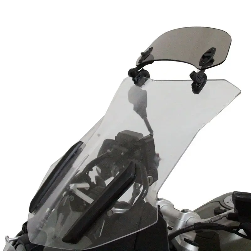 Прозрачный Регулируемый ветровой экран для мотоциклов Honda BMW F800 R1200GS KAWASAKI