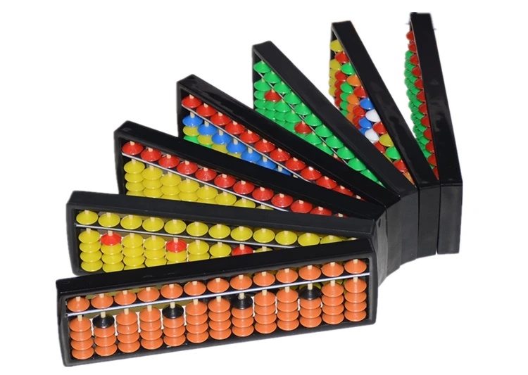 13 колонн пластиковый abacus Chinese Soroban образовательный инструмент математический