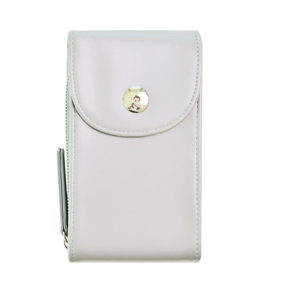 Light Gray Модные женские мини-сумки через плечо с несколькими слотами - Цвет: Light Gray