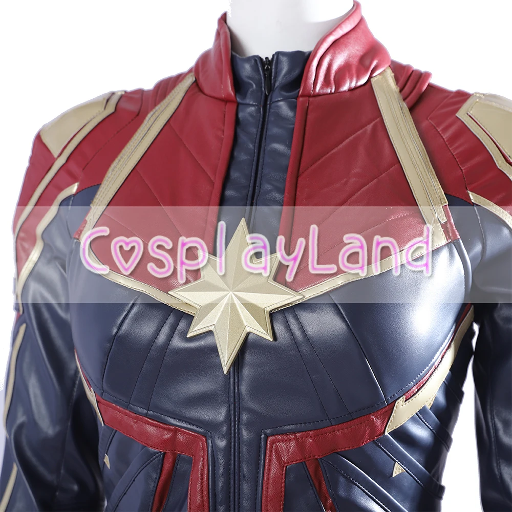 Костюм капитана Марвел для косплея Carol Danvers костюмы супергероя для Хэллоуина мисс Марвел комбинезон косплей костюм Карл костюм кары Дэнверс