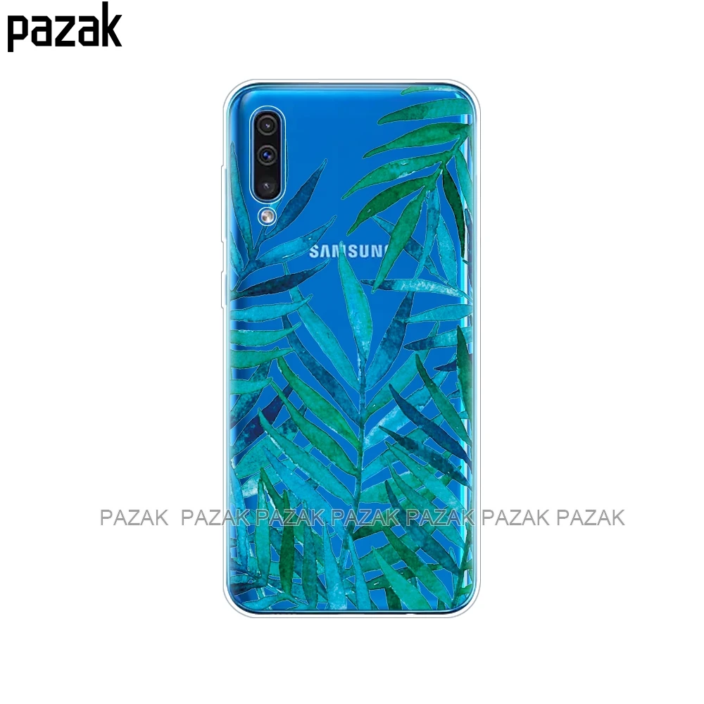 61583 Силиконовый чехол для samsung Galaxy A50, мягкая прозрачная задняя крышка для телефона, для samsung A50, A505, A505F, SM-A505F чехол, 6,4, чехол, бампер - Цвет: 61583