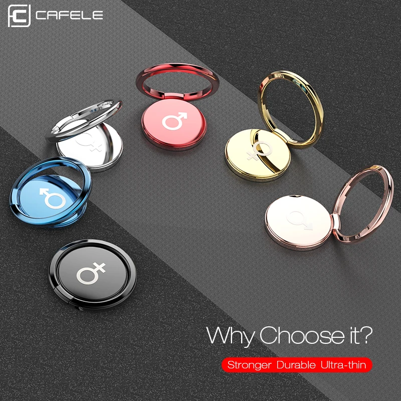 CAFELE палец кольцо мобильный телефон универсальный стенд держатель для iPhone X 8 7 samsung