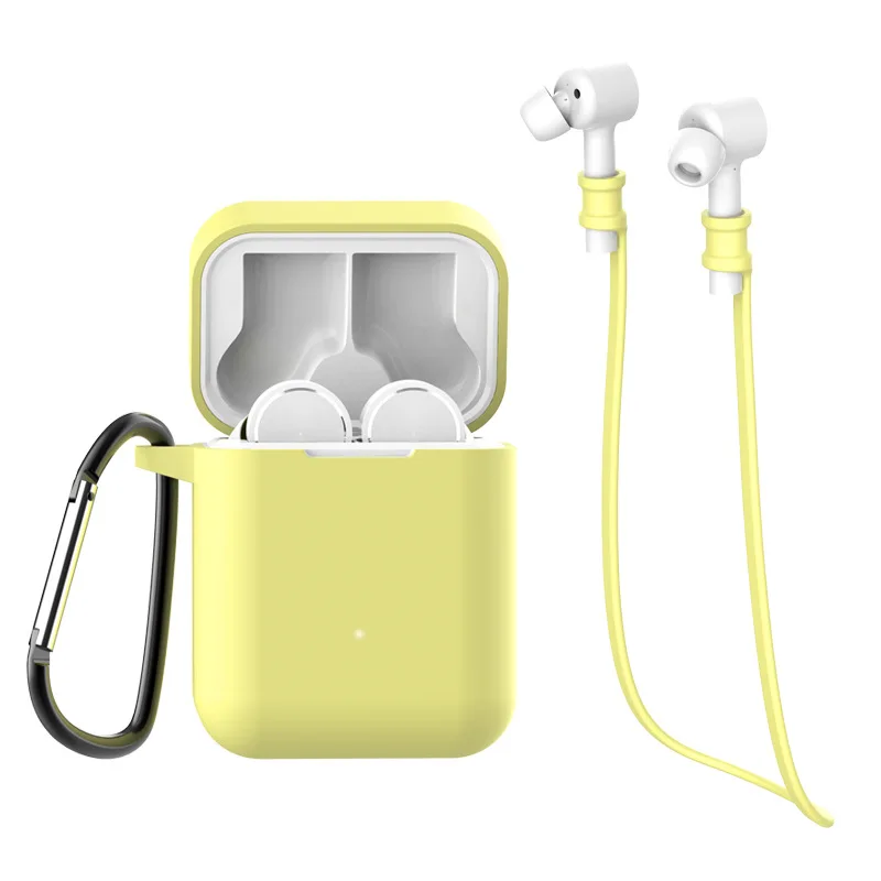 3 in 1 Yellow Xiaomi mi Airdots pro Air TWS Bluetooth гарнитура истинные беспроводные стерео спортивные наушники ANC переключатель ENC автоматическая пауза управление Touch mi 9 - Цвет: 3 in 1 Yellow