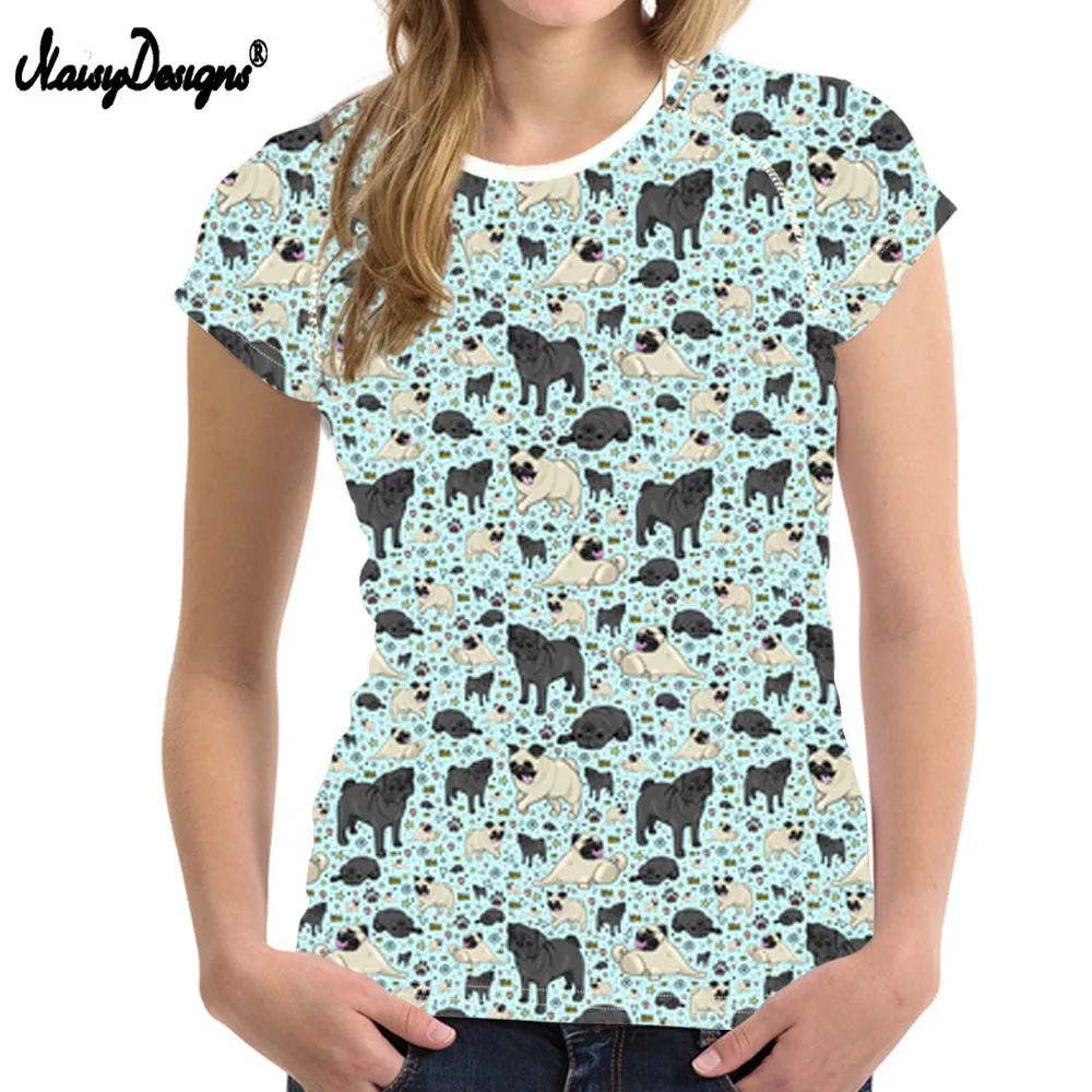 Женская футболка с коротким рукавом круглым вырезом и принтом | одежда