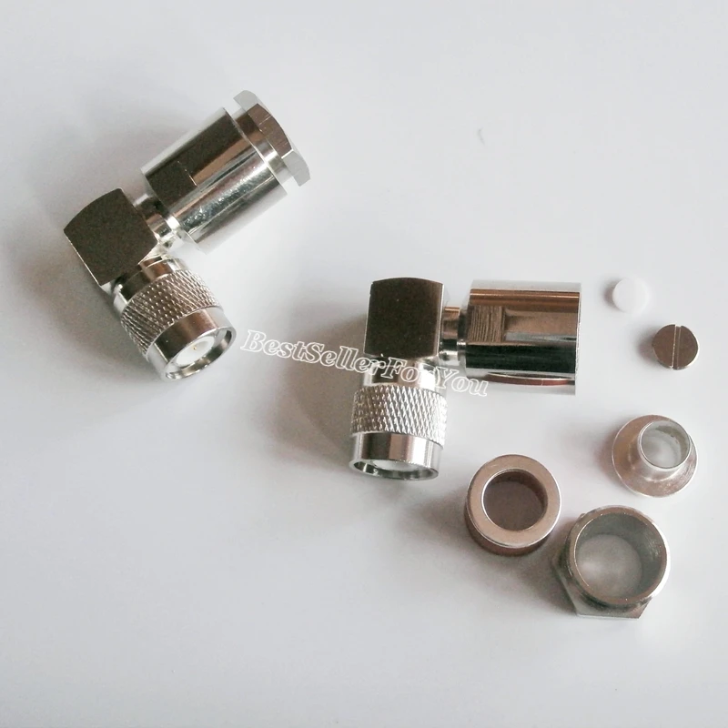Коаксиальный Штекерный зажим TNC RG8 LMR400 RG213 RG165 прямоугольный разъем 1 шт. |