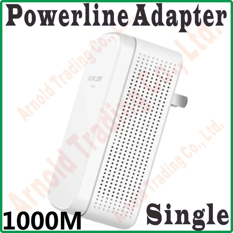 Один RJ45 Gigabit 1000 Мбит/с Powerline сетевой адаптер AV1000 Ethernet PLC Адаптер Wi Fi роутер партнер