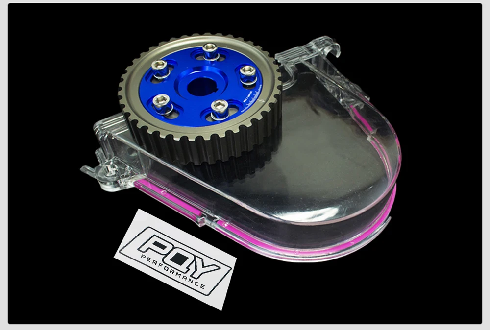 WLR RACING-алюминиевый кулачковый механизм+ крышка камеры для 92-00 Civic D16Z D16Y с наклейкой PQY WLR6542B+ 6337