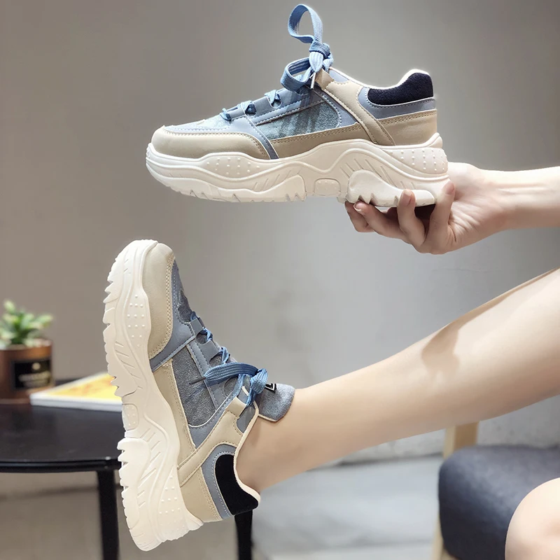 Женская обувь для папы Новинка 2019 года сезон лето красная на плоской подошве