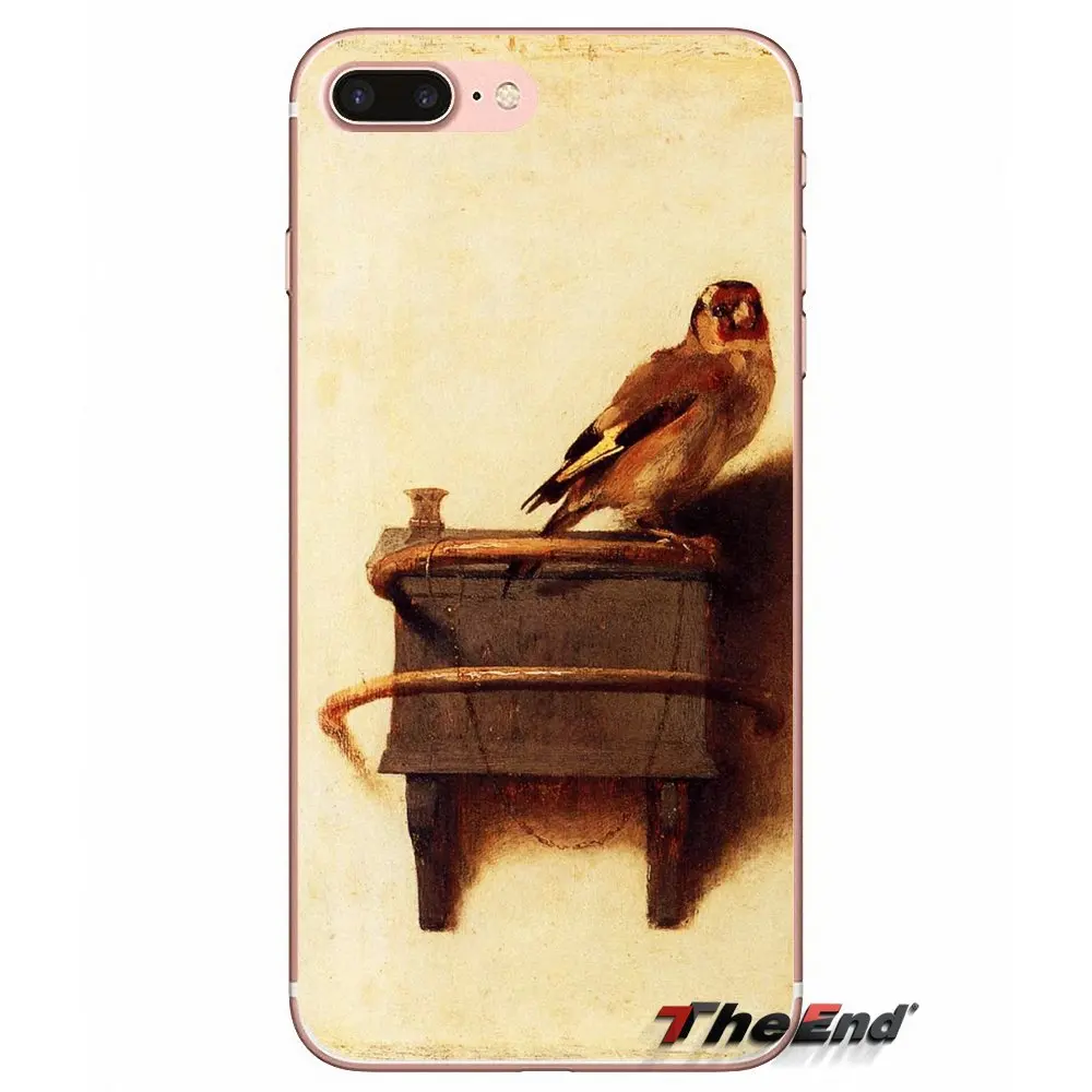 Carel fabritius the goldfinch 1654 чехол для Xiaomi Redmi 4 3 3S Pro Mi3 Mi4 Mi4i Mi4C Mi5 Mi5S Mi Max Note 2 4|case for xiaomi|case xiaomi