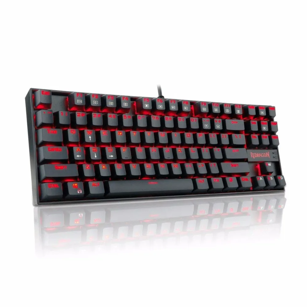 Redragon K552 BA Gaming Keyboard И Мышь коврик комбо светодиодный подсветкой Механическая