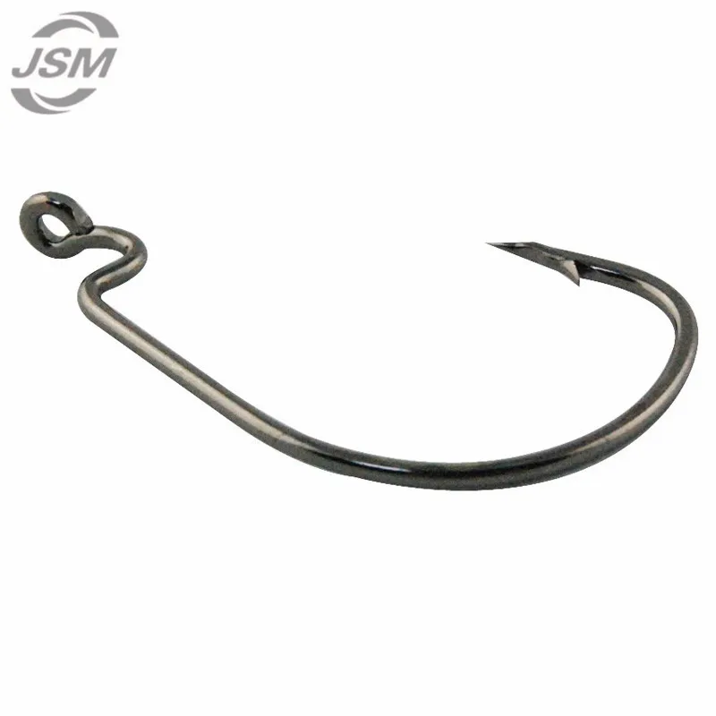 JSM 150 шт. 7316 рыболовные крючки из высокоуглеродистой стали офсетный джиг червь X