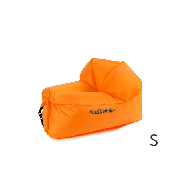 Orange-105-70-60CM Naturehike надувная кровать открытый кемпинг надувной диван портативное Надувное пляжное кресло диван шезлонг комфортный диван для отдыха - Цвет: Orange-105-70-60CM