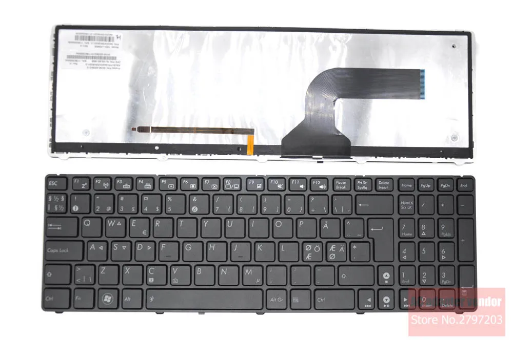 Для ASUS A52J K72 G51JX G53 A53S G51 G51J G51V G53 G53JW G60 G60J G72 G73 K52 N61 N71 UL50 N50 подсветкой клавиатуры ноутбука его ND BG