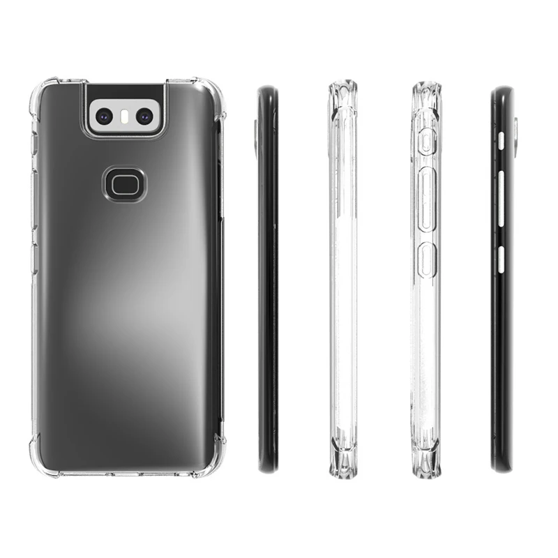 10 шт. для ASUS ZenFone 6Z ZS630kl Чехол Мягкий Силиконовый противоударный бампер чехол