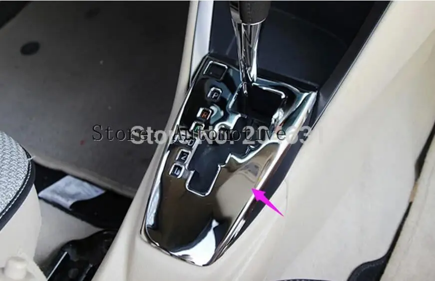 Для Toyota Vios Yaris YarisL 2014 2015 2016 Автомобильная панель переключения передач из