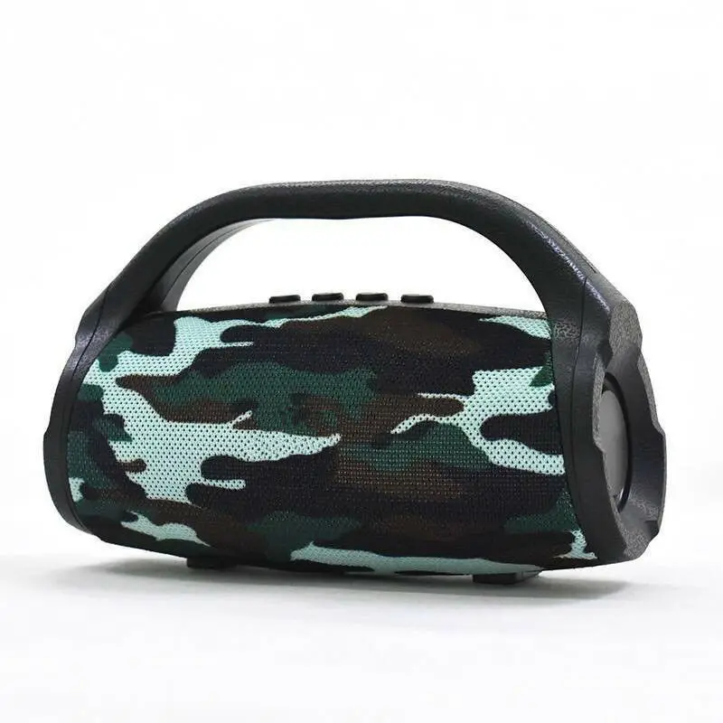 Портативный беспроводной Bluetooth динамик стерео TF FM радио музыка сабвуфер колонки