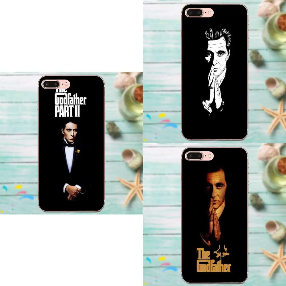 Godfather Al Pacino для Galaxy A3 A5 A7 On5 On7 2015 2016 2017 Grand Alpha G850 Core2 Prime S2 I9082 мягкий новое