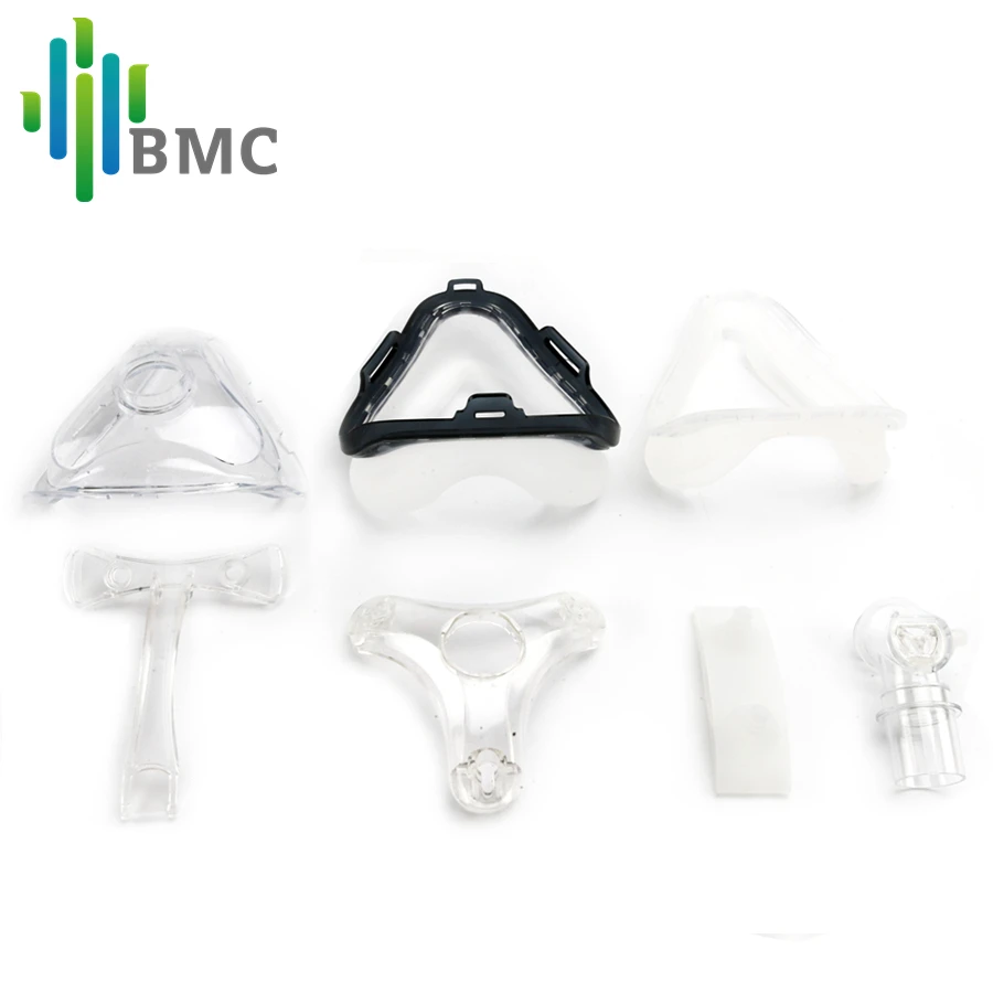 BMC FM1 маска для лица храпа применяется к медицинской CPAP BiPAP силиконовый гелевый