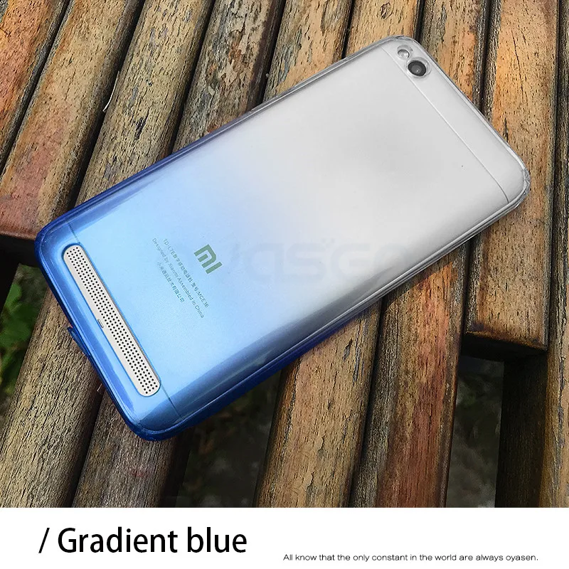 Градиентные цветные Чехлы для Xiaomi Redmi 6 6A Pro 5A 4A Ультратонкий Мягкий защитный чехол