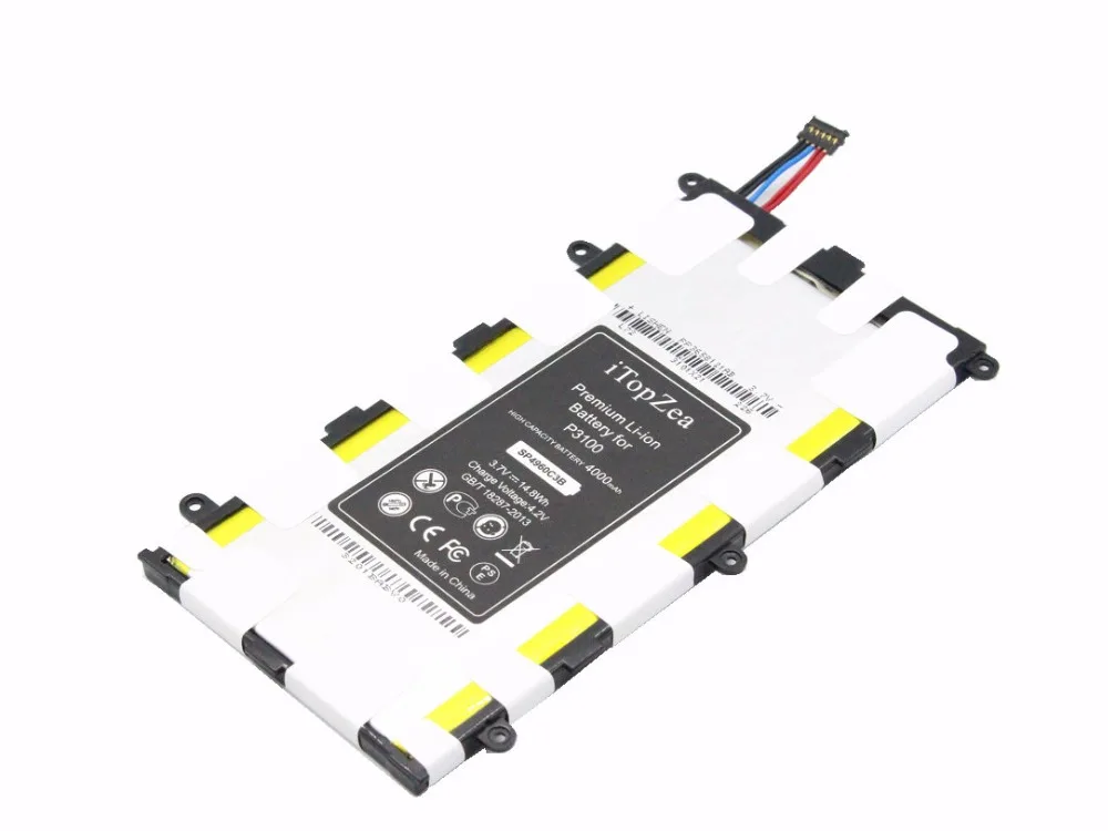 ITopZea 3x4000 мА/ч SP4960C3B запасная батарея для Samsung galaxy Tab Tablet 2 7 0 P6200 P3100 P3110 P3113 GT P3113|battery for