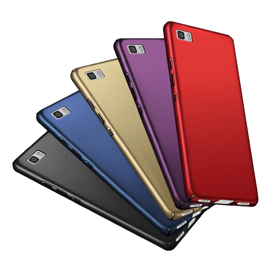 Чехол для телефона Huawei P8 lite 2016 жесткий матовый Роскошный чехол бампера p8lite