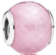 2 Модный подлинный 925 пробы Серебряный абстрактный граненый Шарм Подходит Pandora Браслеты оригинальные муранские стеклянные бусины Сделай Сам ювелирные изделия - Цвет: 2