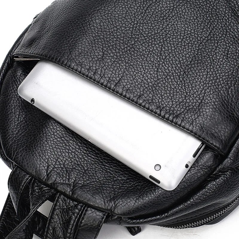 2018 Для женщин рюкзак высокое качество из искусственной кожи Mochila Escolar школьные