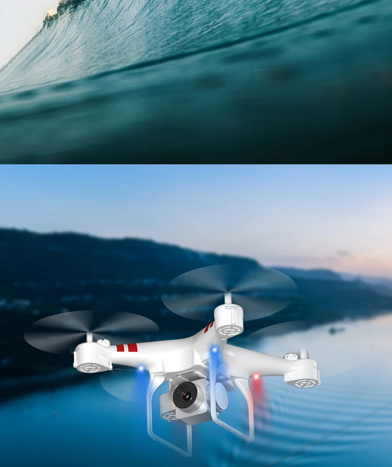XKY KY101S 2,4 ГГц Радиоуправляемый Дрон 20 мин Время полета с 500 Вт Wifi FPV HD камера высота удержания Безголовый режим Радиоуправляемый квадрокоптер Дрон RTF