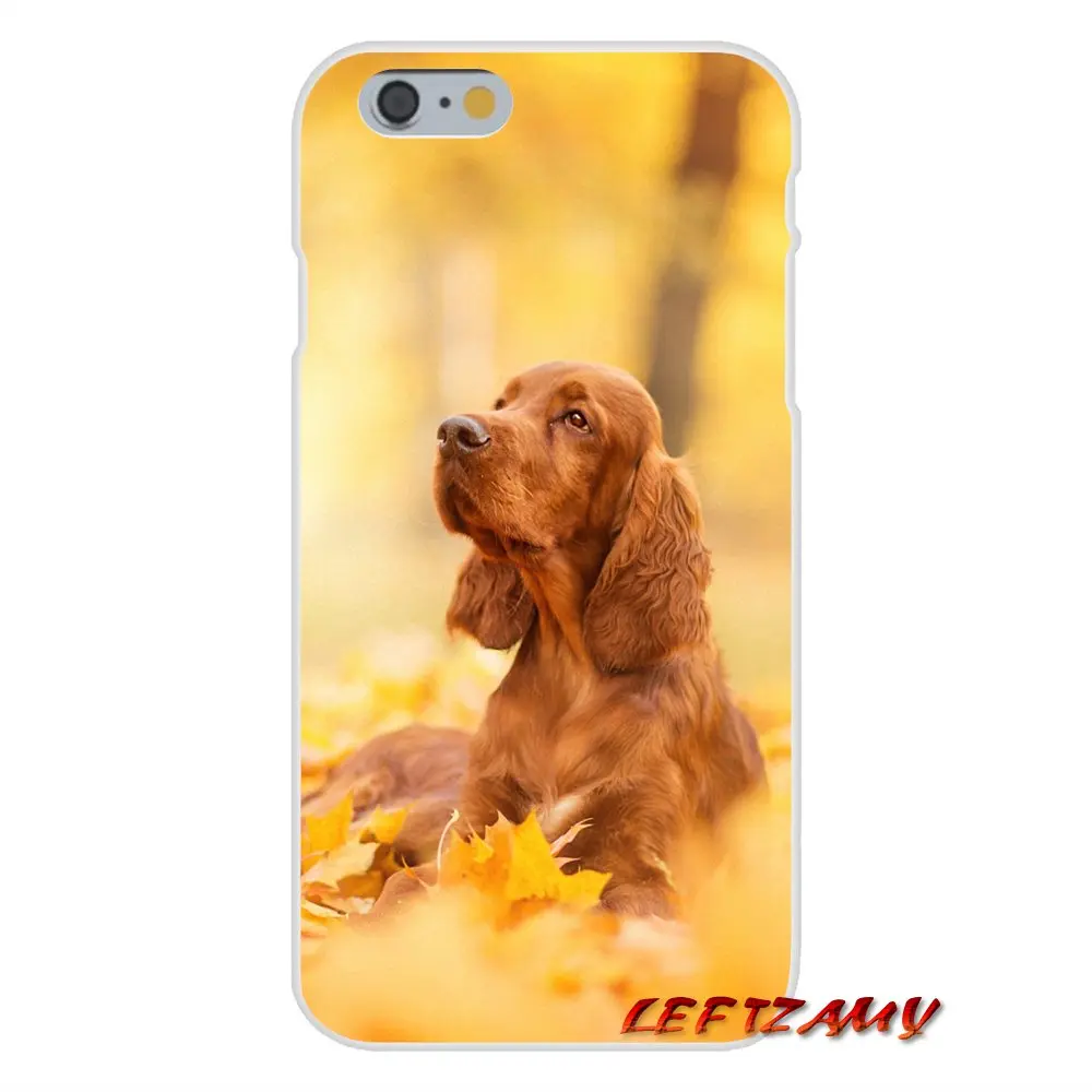 cocker spaniel puppy Slim Silicone phone Case For Samsung Galaxy S3 S4 S5 MINI S6 S7 edge S8 S9 Plus Note 2 3 4 5 8 | Мобильные