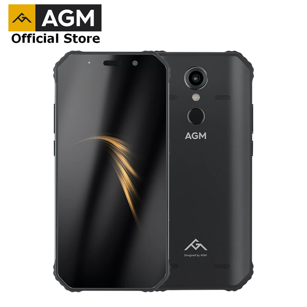 (Бесплатный подарок) официальный AGM A9 5 99 &quotFHD + 4G 64G Android 8 1 смартфон 5400 мАч батарея