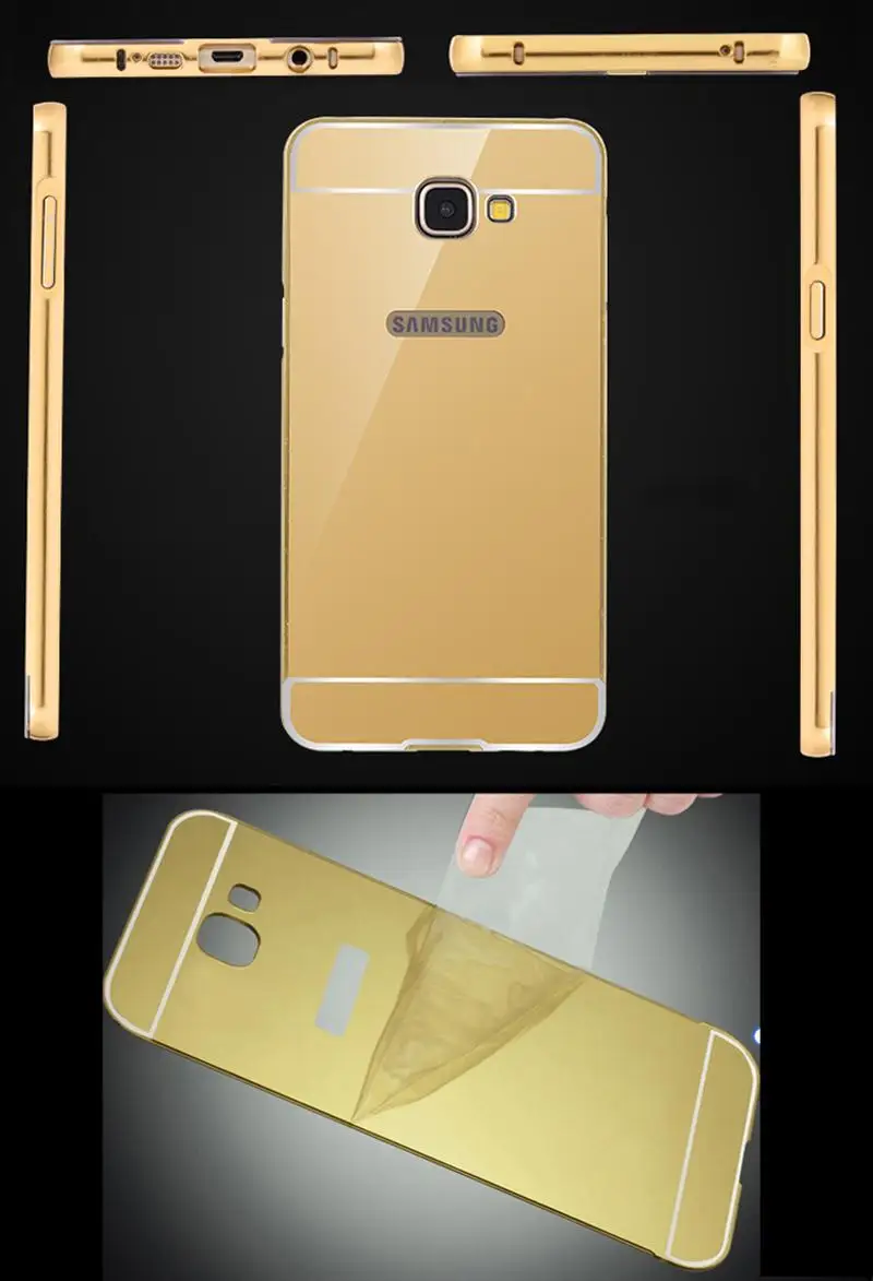 Роскошный Металлический Алюминий чехол для Samsung Galaxy A9 (2016) A9000 Чехол Съемный
