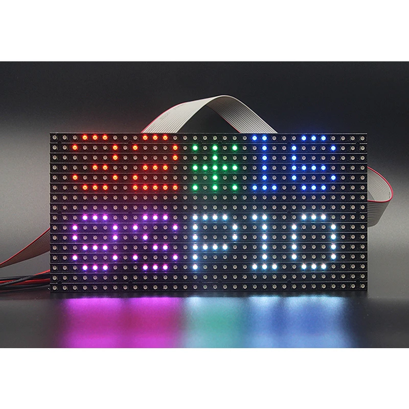P10 320*160 мм 32*16 пикселей 3в1 SMD 1/8 сканирования RGB Крытый полноцветный светодиодный