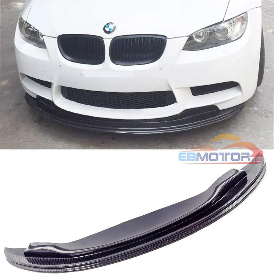 GTS Стиль Настоящее углеродное волокно передний спойлер для BMW E90 E92 E93 M3 седан купе