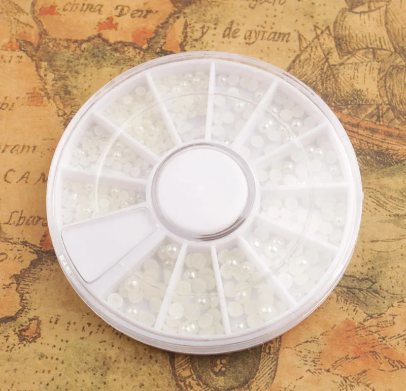 2 коробки с плоским основанием для украшения ногтей | Украшения и аксессуары